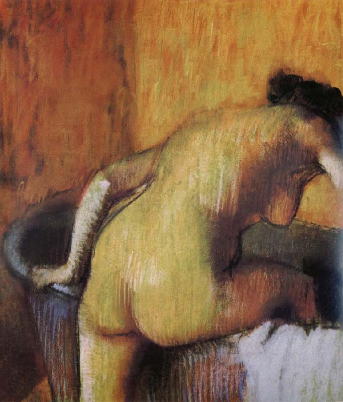Edgar Degas Balneation Norge oil painting art
